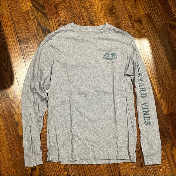 Vineyard Vines Palm Hockey League Men’s Long-Sleeve Tee - Size Small - Picture 4 of 6